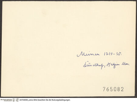 Rückseite von bh765082_recto