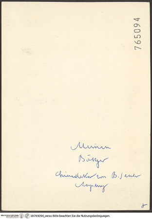 Rückseite von bh765094_recto
