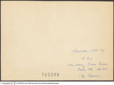 Rückseite von bh765098_recto