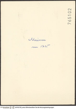 Rückseite von bh765102_recto