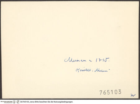 Rückseite von bh765103_recto