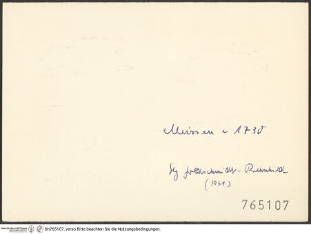 Rückseite von bh765107_recto