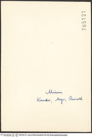 Rückseite von bh765121_recto