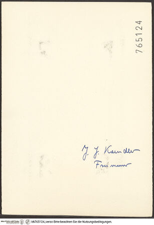 Rückseite von bh765124_recto