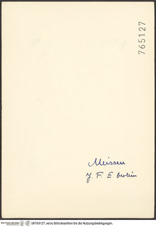 Rückseite von bh765127_recto