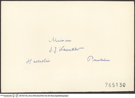 Rückseite von bh765130_recto