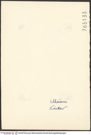 Rückseite von bh765133_recto