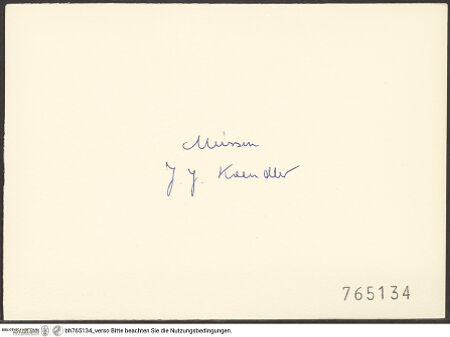 Rückseite von bh765134_recto