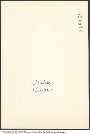 Rückseite von bh765139_recto