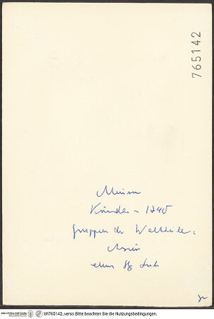 Rückseite von bh765142_recto