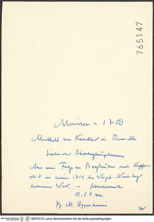 Rückseite von bh765147_recto