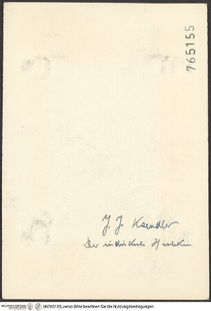 Rückseite von bh765155_recto