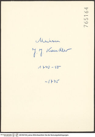 Rückseite von bh765164_recto