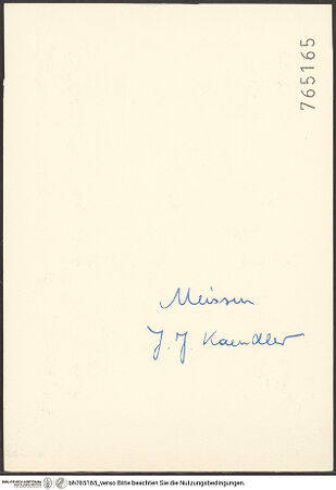 Rückseite von bh765165_recto