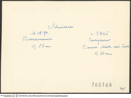 Rückseite von bh765168_recto