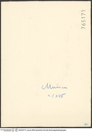 Rückseite von bh765171_recto