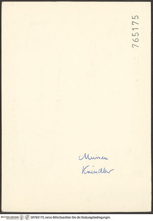 Rückseite von bh765175_recto