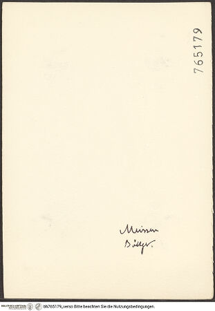 Rückseite von bh765179_recto