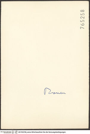 Rückseite von bh765258_recto