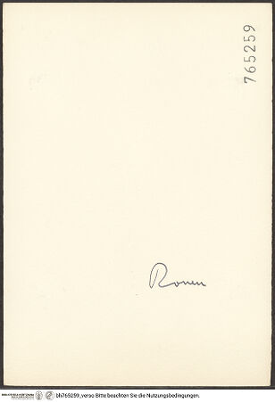 Rückseite von bh765259_recto