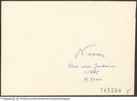 Rückseite von bh765266_recto