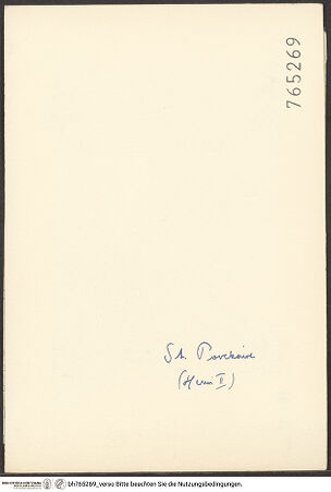 Rückseite von bh765269_recto