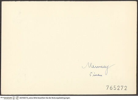 Rückseite von bh765272_recto