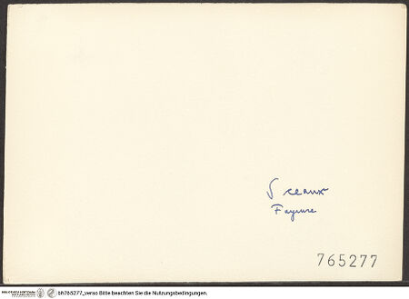 Rückseite von bh765277_recto