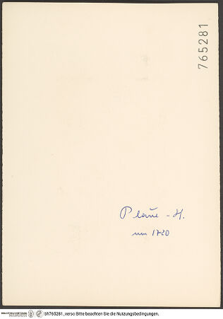 Rückseite von bh765281_recto