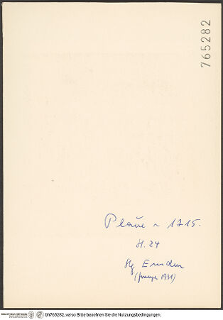 Rückseite von bh765282_recto