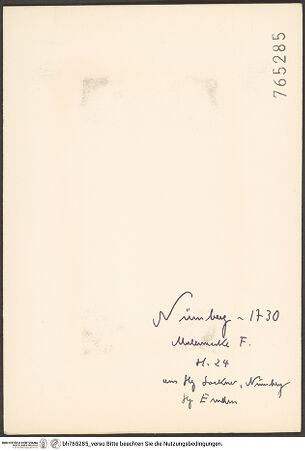 Rückseite von bh765285_recto