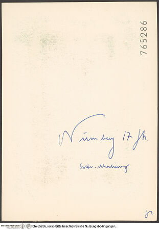 Rückseite von bh765286_recto