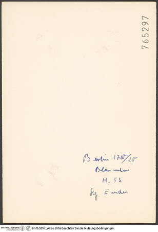 Rückseite von bh765297_recto