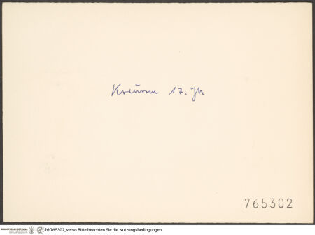 Rückseite von bh765302_recto