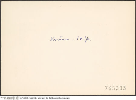 Rückseite von bh765303_recto