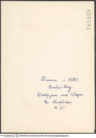 Rückseite von bh765309_recto