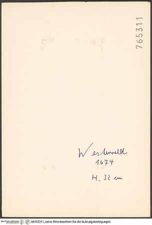 Rückseite von bh765311_recto