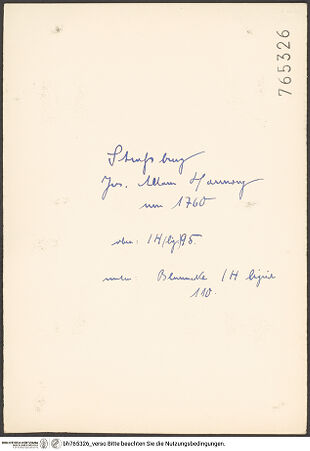 Rückseite von bh765326_recto