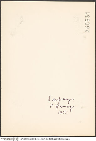 Rückseite von bh765331_recto