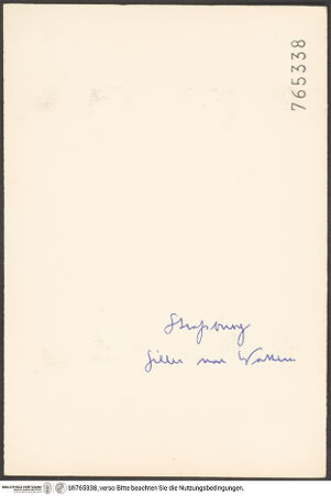 Rückseite von bh765338_recto