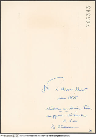 Rückseite von bh765343_recto