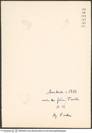 Rückseite von bh765348_recto