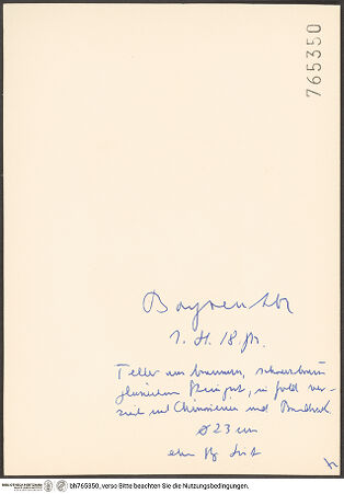 Rückseite von bh765350_recto