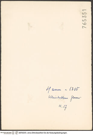 Rückseite von bh765351_recto