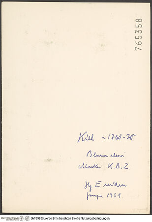 Rückseite von bh765358_recto