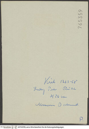 Rückseite von bh765359_recto