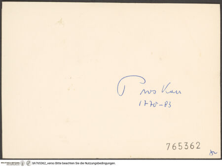 Rückseite von bh765362_recto