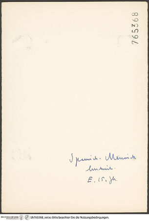 Rückseite von bh765368_recto