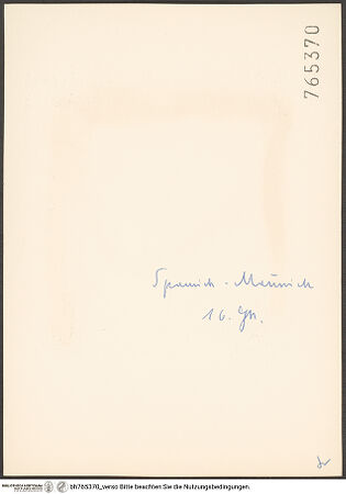 Rückseite von bh765370_recto