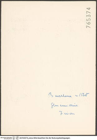 Rückseite von bh765374_recto